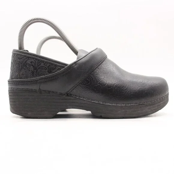 Danko LT Pro Tooled Black Floral Dansko Women main image 4